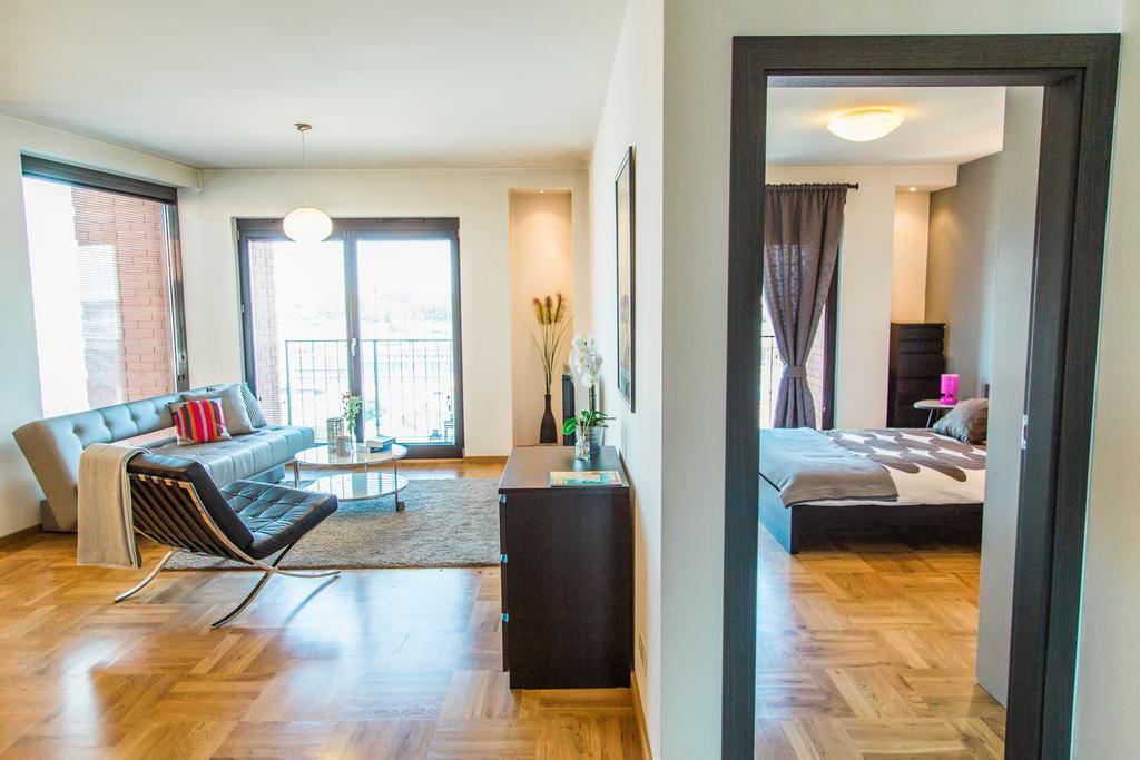 Modern Apartment In City Center Cracovie Extérieur photo